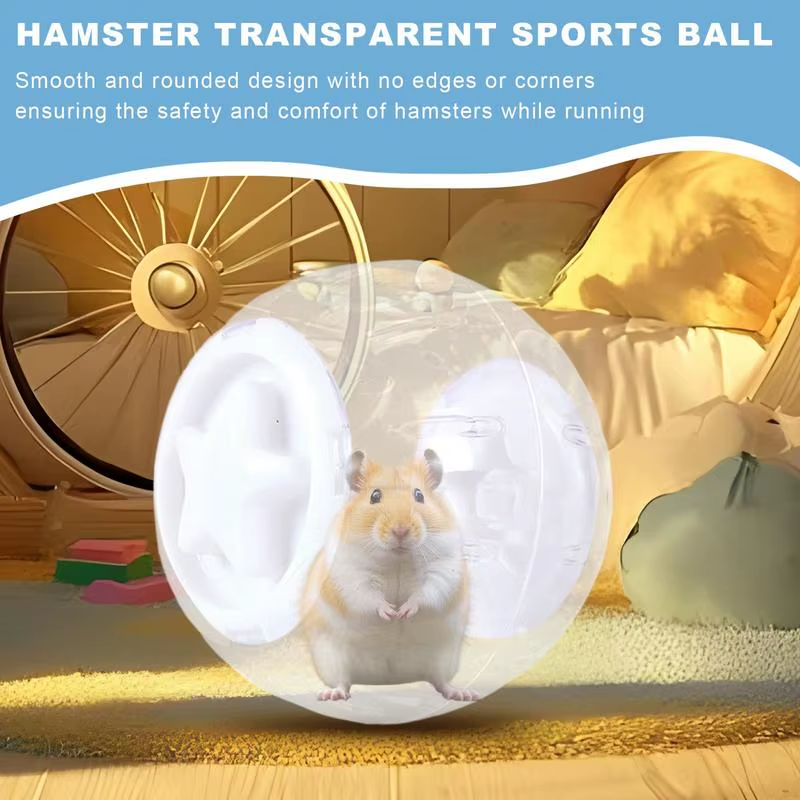 Hamster Running Ball β Clear Exercise & Fitness Toy for Small Pets