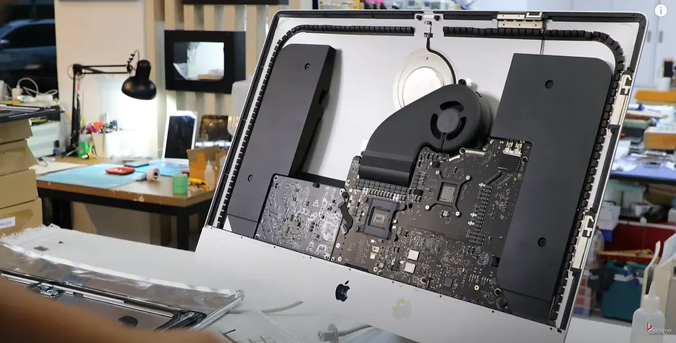 iMac 27 นิ้ว 5K 2020 จอแตก จอเสีย