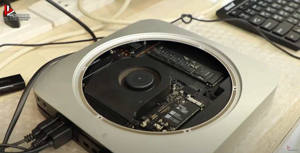 อัพเกรด Ram Mac mini จาก 8GB เป็น 16GB