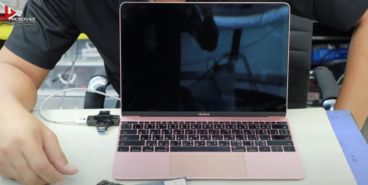 Macbook 12 นิ้ว A1534 เครื่องเปิดไม่ติด