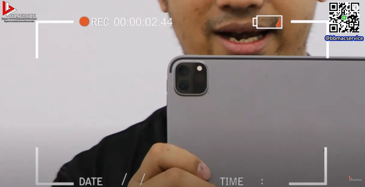 iPad Pro 12.9 นิ้ว 2020 เครื่องโดนน้ำ เปิดไม่ติด