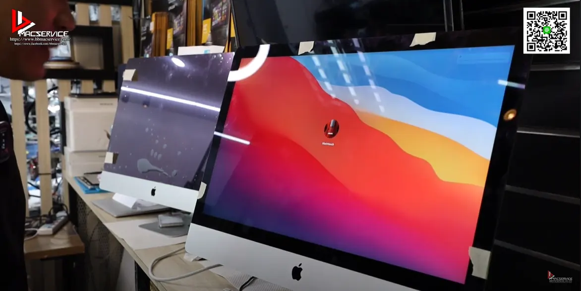 อัพเกรด iMac 27 นิ้ว 2014 เครื่องหน่วง
