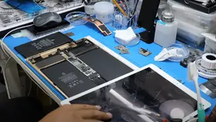 iPad Pro 12.9 นิ้ว แบตเตอรี่เสื่อม จังหวัดกาญจนบุรี