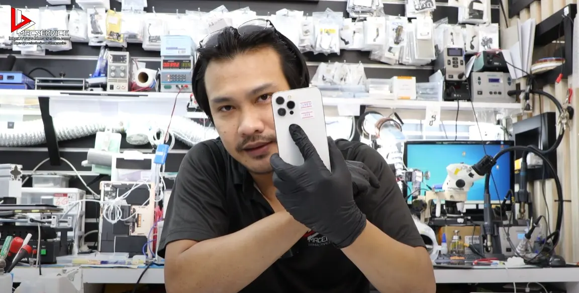 iPhone 12 Pro Max เปิดไม่ติด เมนต์บอร์ดช็อต