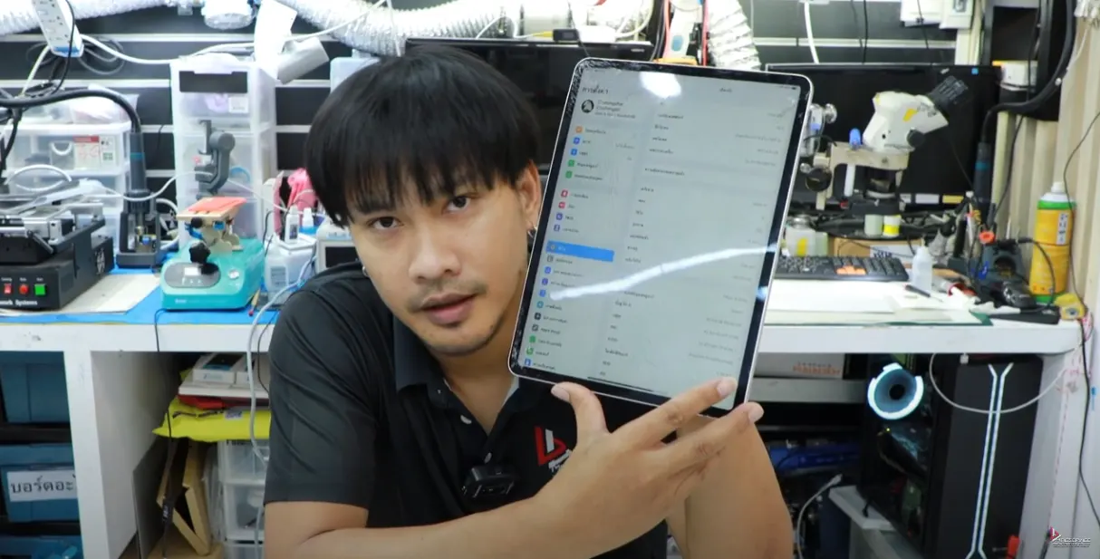 iPad Pro 12.9 นิ้ว Gen3 จอแตก จอเสีย จังหวัดกาญจนบุรี