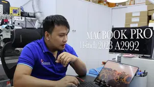 Macbook Pro 14 นิ้ว M3 A2992 จอแตก