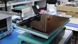 ซ่อม Macbook Air M1 A2337 จอแตก