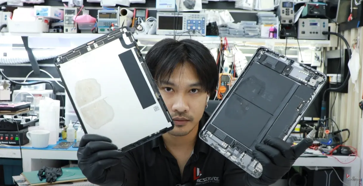 iPad Air 4 โดนน้ำ เปิดไม่ติดชาร์จไม่เข้า
