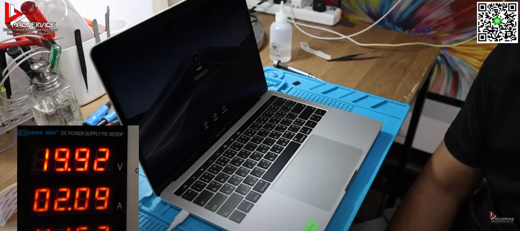 Macbook Air 13 นิ้ว A1932 แบตเตอรี่ขึ้น ServiceMacbook Air 13 นิ้ว A1932 แบตเตอรี่เสื่อมสภาพ