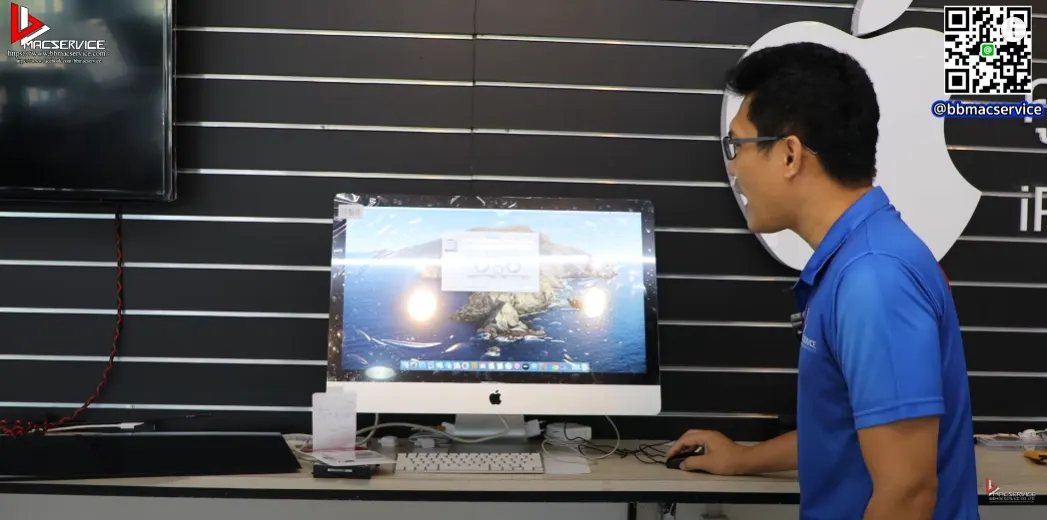 iMac 27 นิ้ว 2K 2012 จอแตก จอเสีย