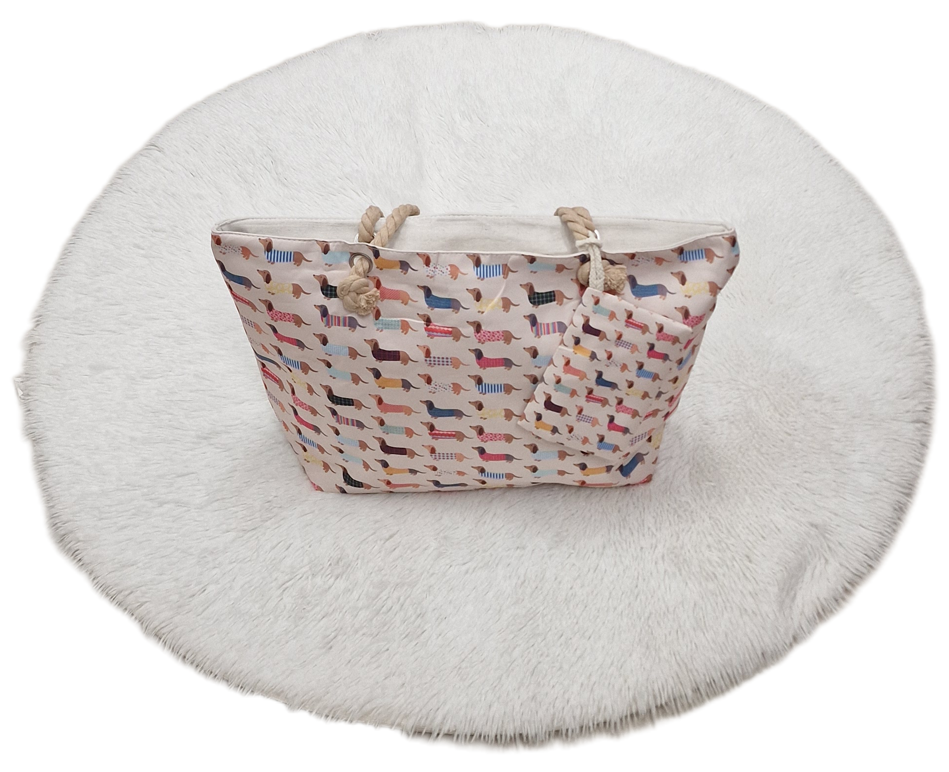 BOLSO SPRING PERRETES CRUDO