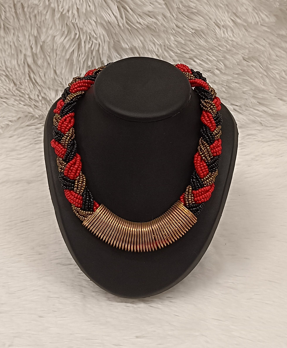 Miniatura: COLLAR ALYA ROJO