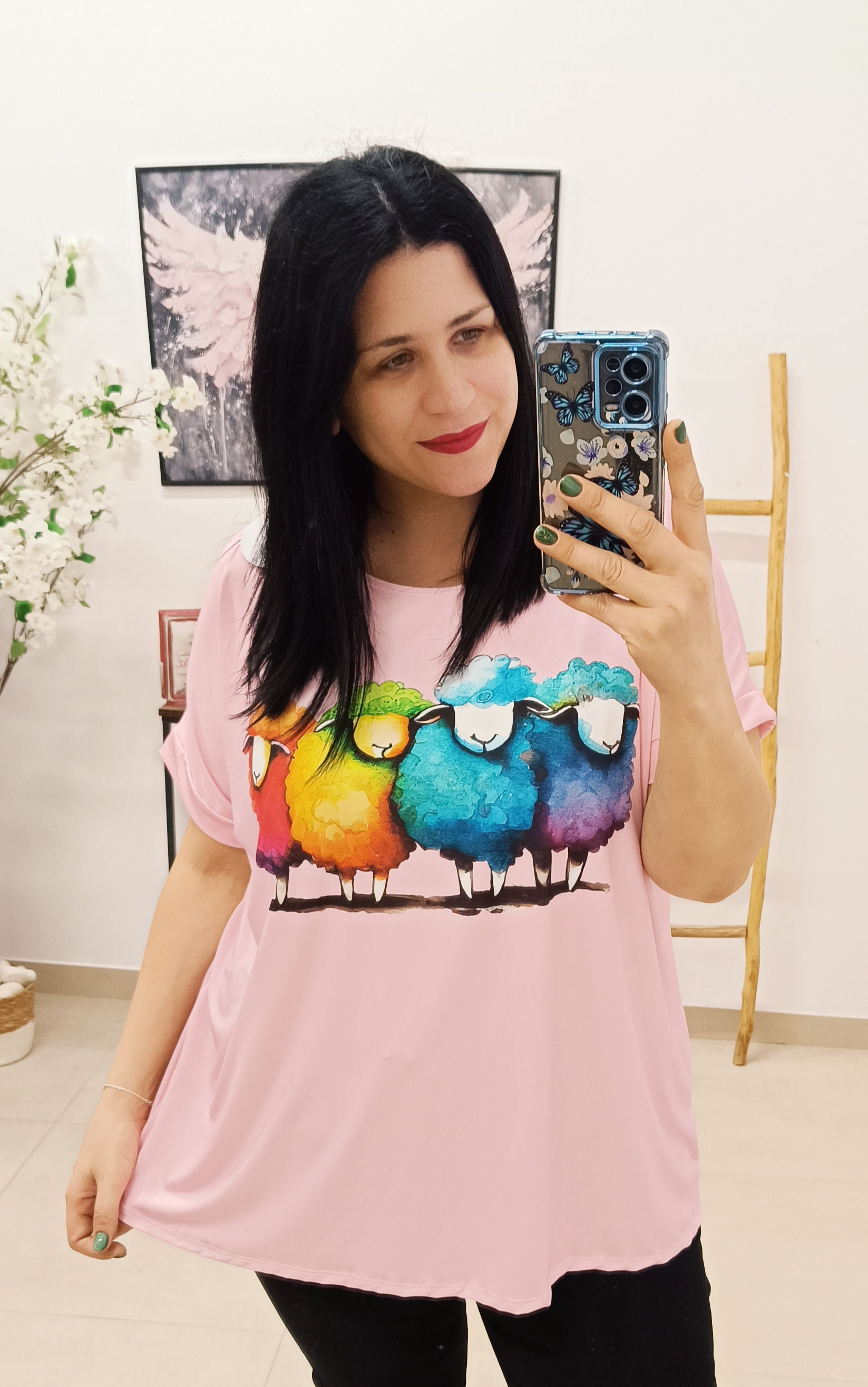 CAMISETA CARLA BORREGUITOS