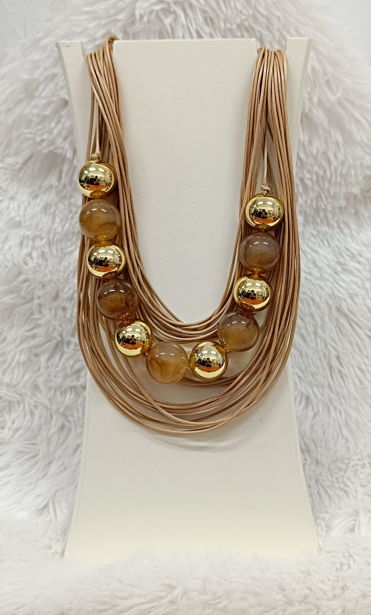 COLLAR EDNA CAMEL