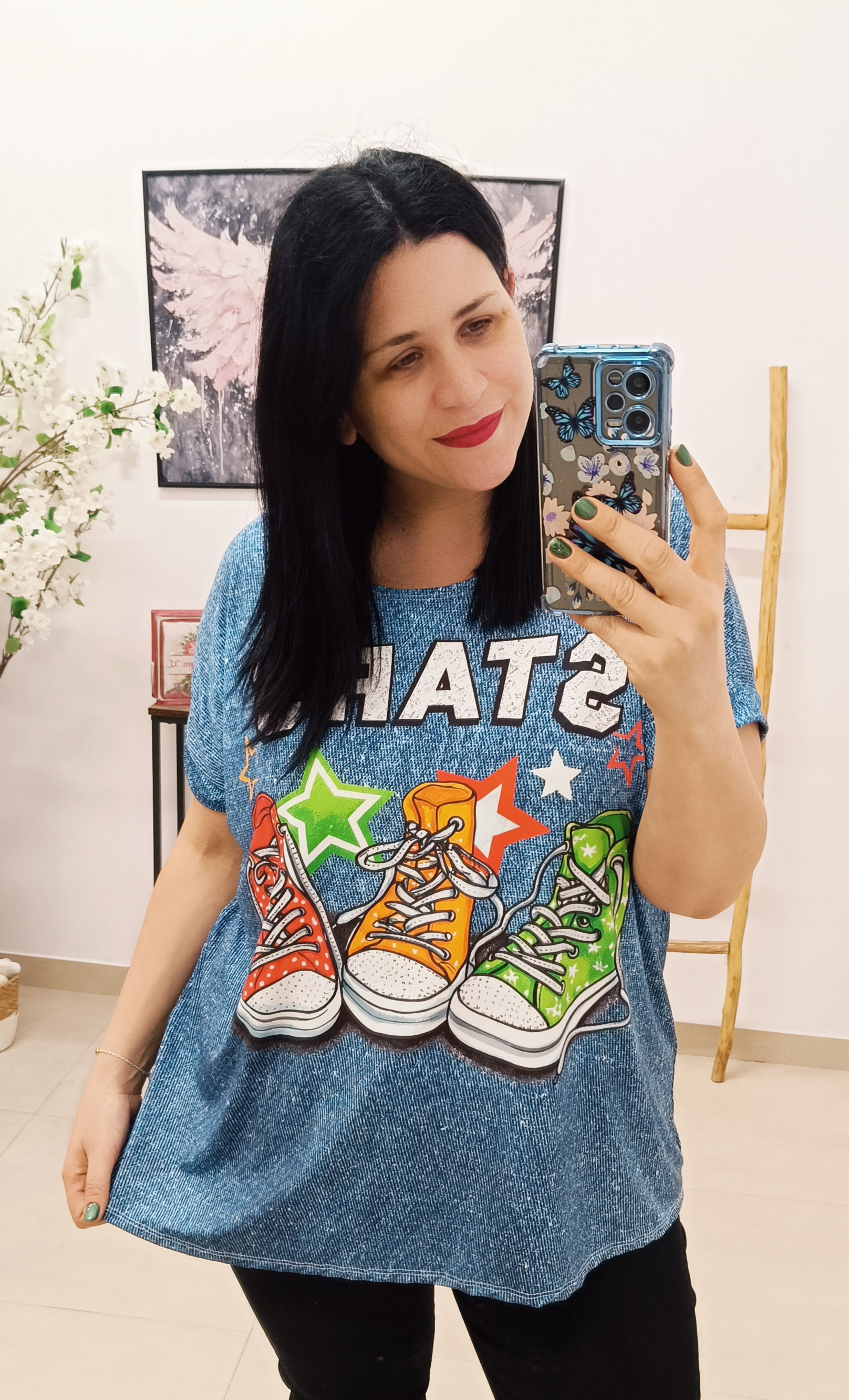 CAMISETA CARLA STARS
