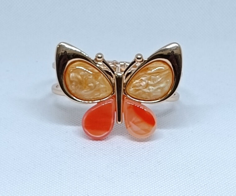 PULSERA MARIPOSA NARANJA