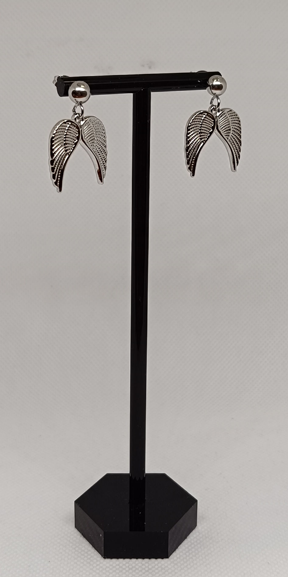 PENDIENTES ALAS PLATA