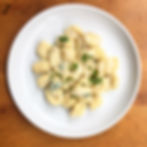 67, Potato gnocchi alfredo
