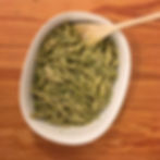 50, Capunti with carrot top pesto
