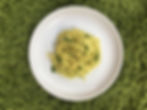 88, Angel hair with pesto cream, 100 days of pasta
