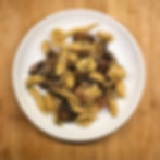 95, Semolina Pastas with mushrooms + marsala