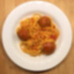 72, Spaghetti + Meatballs, 100 days of pasta