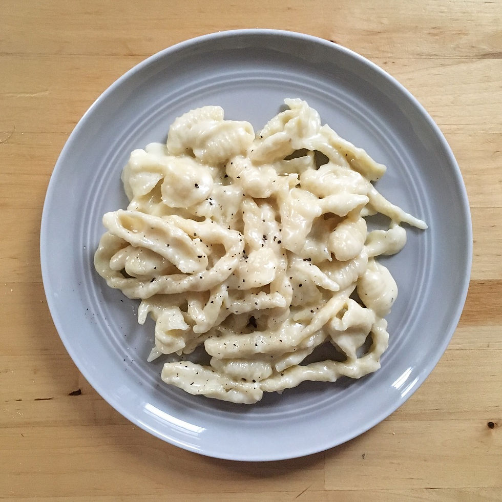 57, Semolina Pasta Mac + Cheese