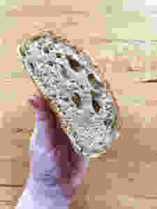 bread made with just levain 100 days of pasta breadthoughts