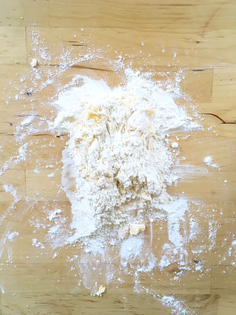 time to start mixing by hand