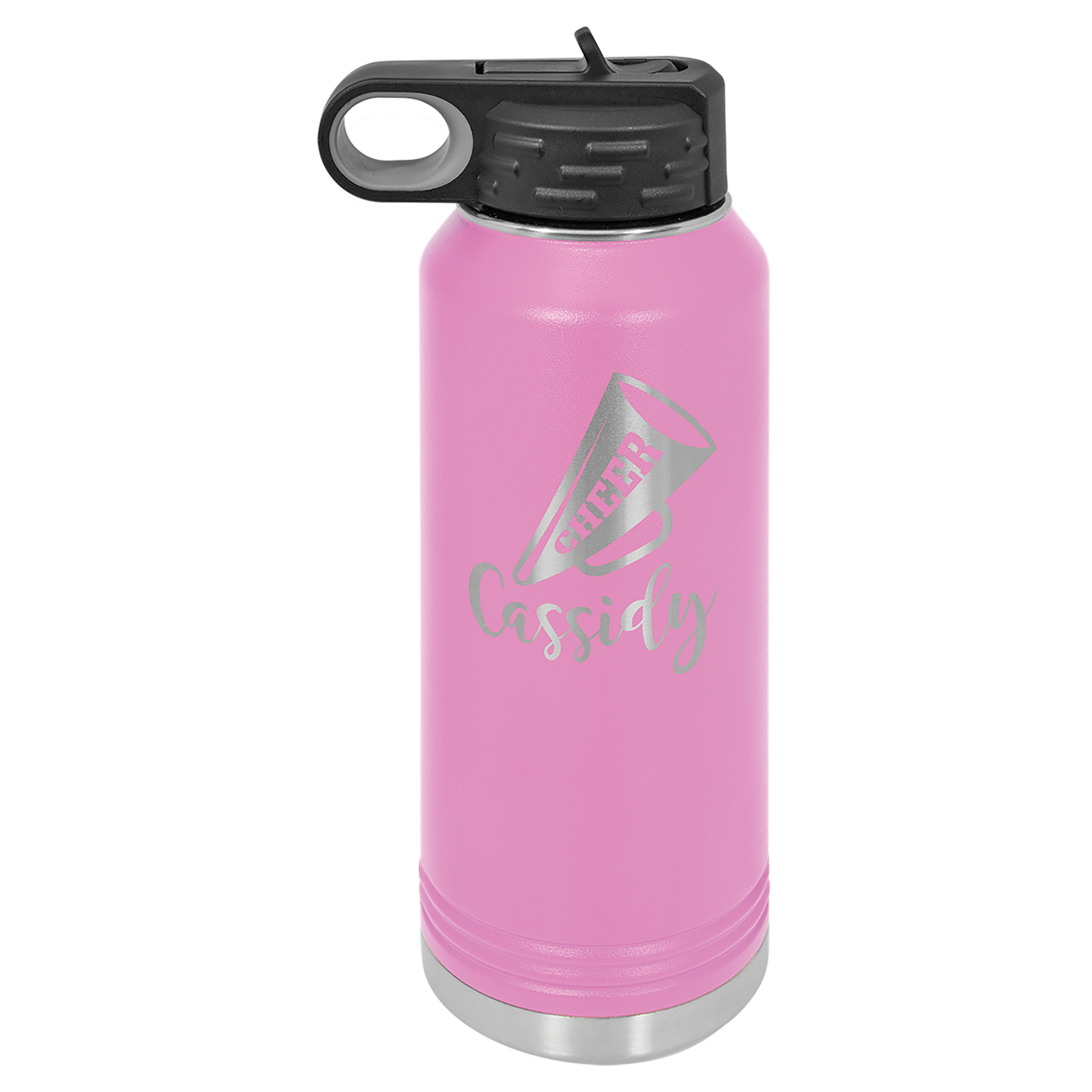 32 oz Light Purple Water Bottle Customized with YOUR Design