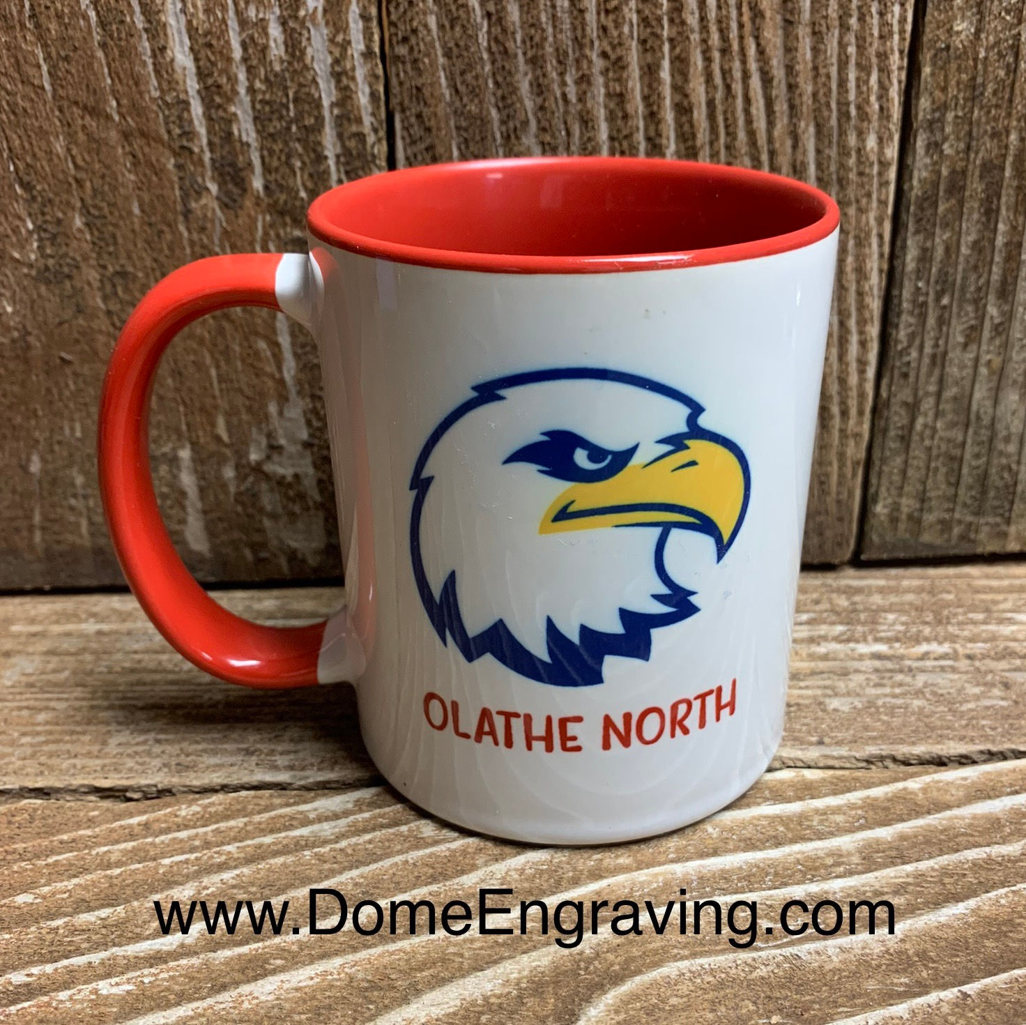 Olathe North Eagles 11 oz. Ceramic Coffee Cup Mug 