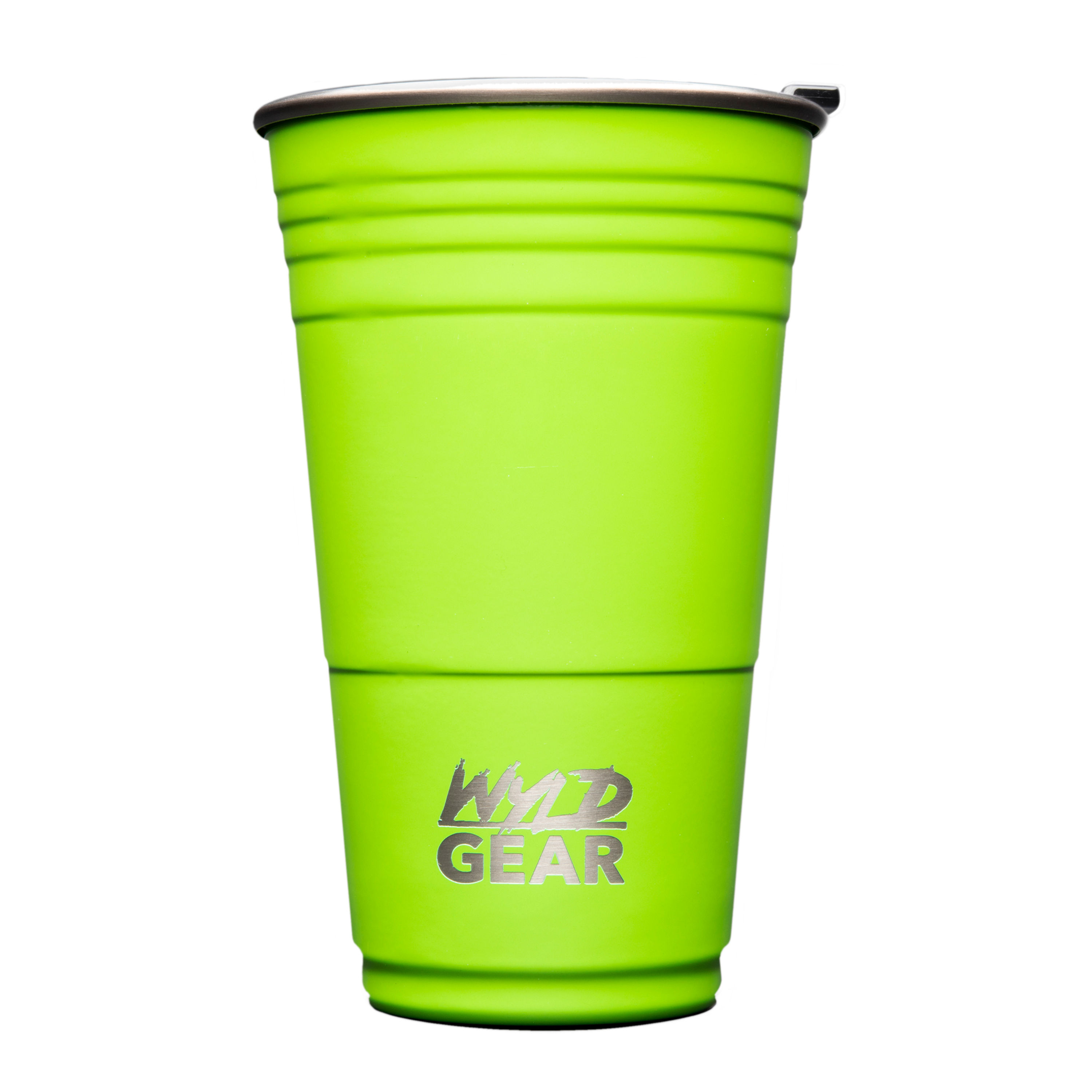 16 oz Wyld Gear Wyld Cup With Leak Proof Lid - Lime