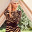 Thumbnail: Sienna  Boho spirit 3 in 1 turban,Brown Zebra