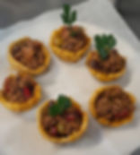 Tostones Rellenos con Carne