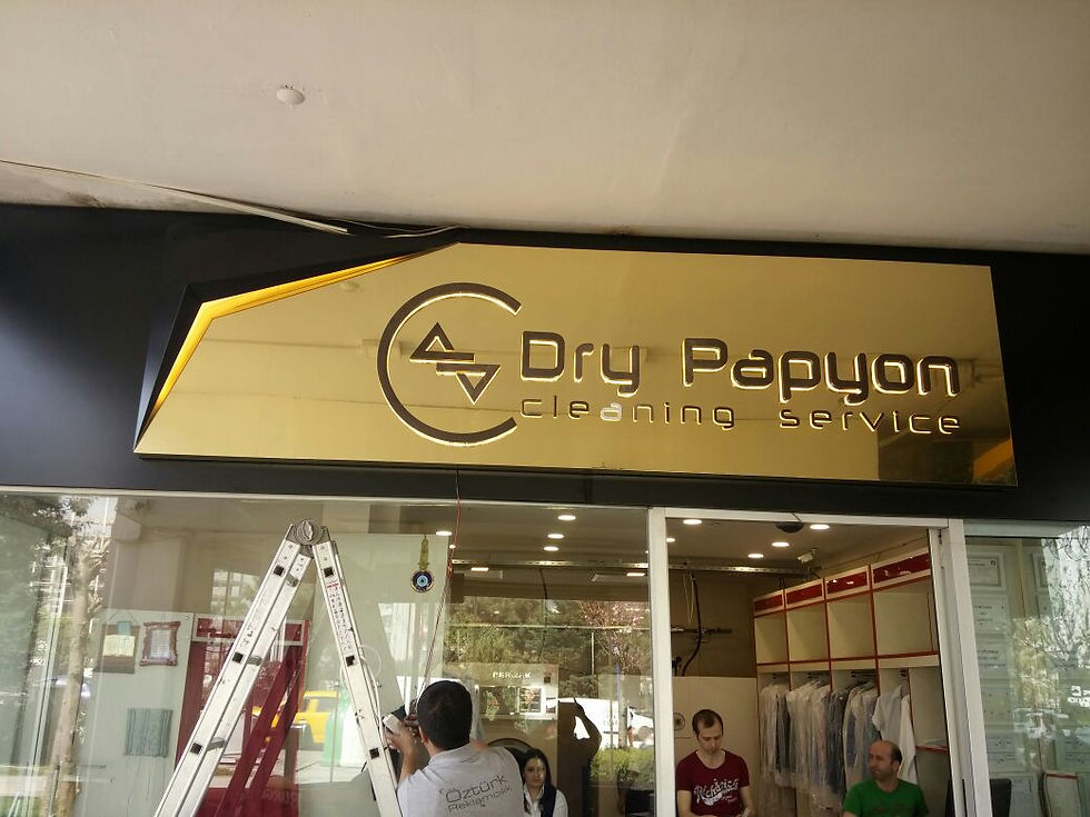 Ayna Pleksi Işıklı Tabela