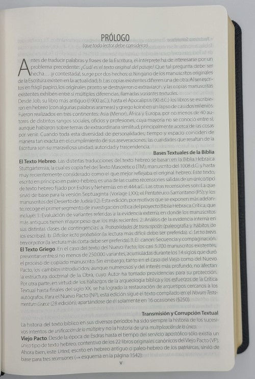 Thumbnail: BIBLIA TEXTUAL IV EDICION 2019 PIEL GENUINA DE LUJO NEGRO