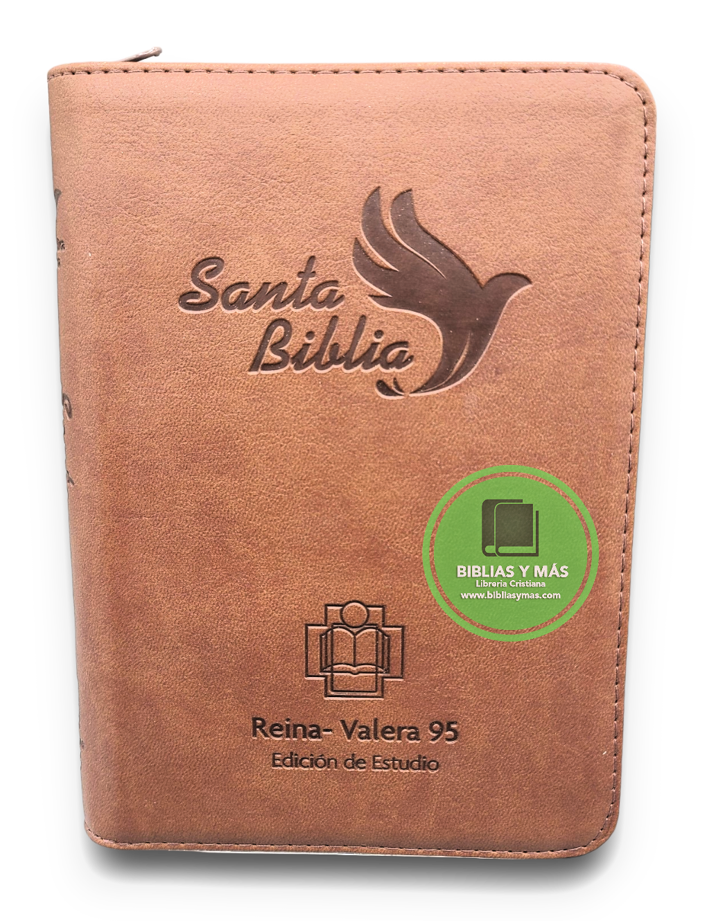 Biblia de estudio Reina Valera 1995 Tamaño Personal Cafe