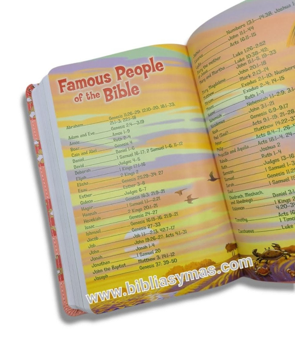 Thumbnail: NIV Adventure Bible--soft leather-look, coral