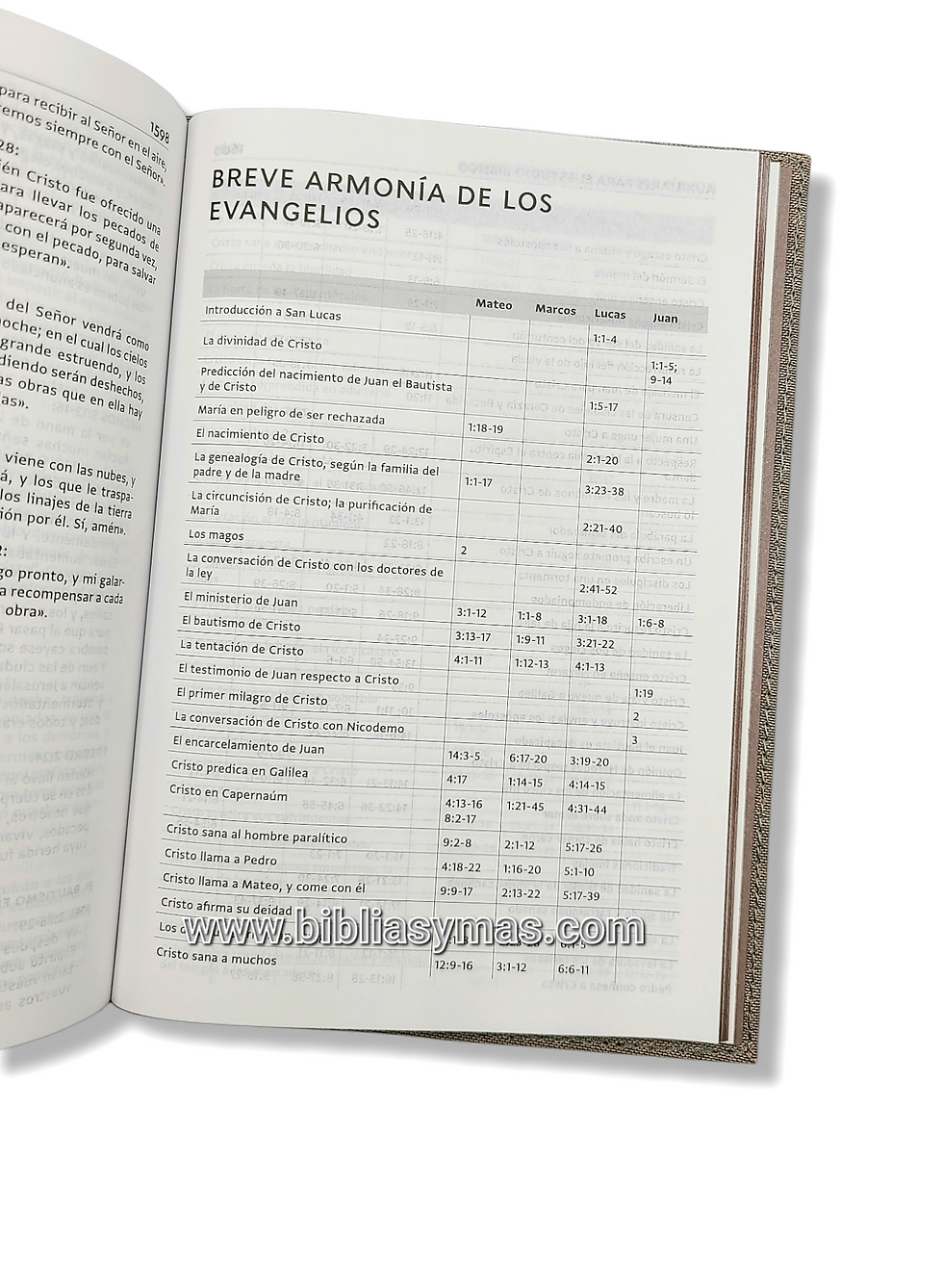 Miniatura: Biblia RVR1960 Serie 50 Letra Grande  Tamaño Manual Tapa Dura Tela Gris
