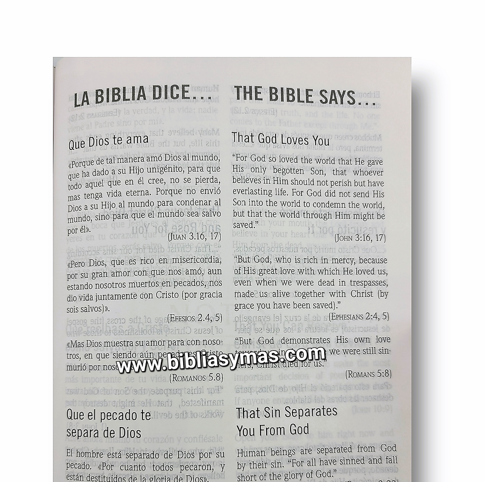Miniatura: Biblia Bilingue 1960 Imit Azul Verde Bilingual Bible NKJV Leathersoft