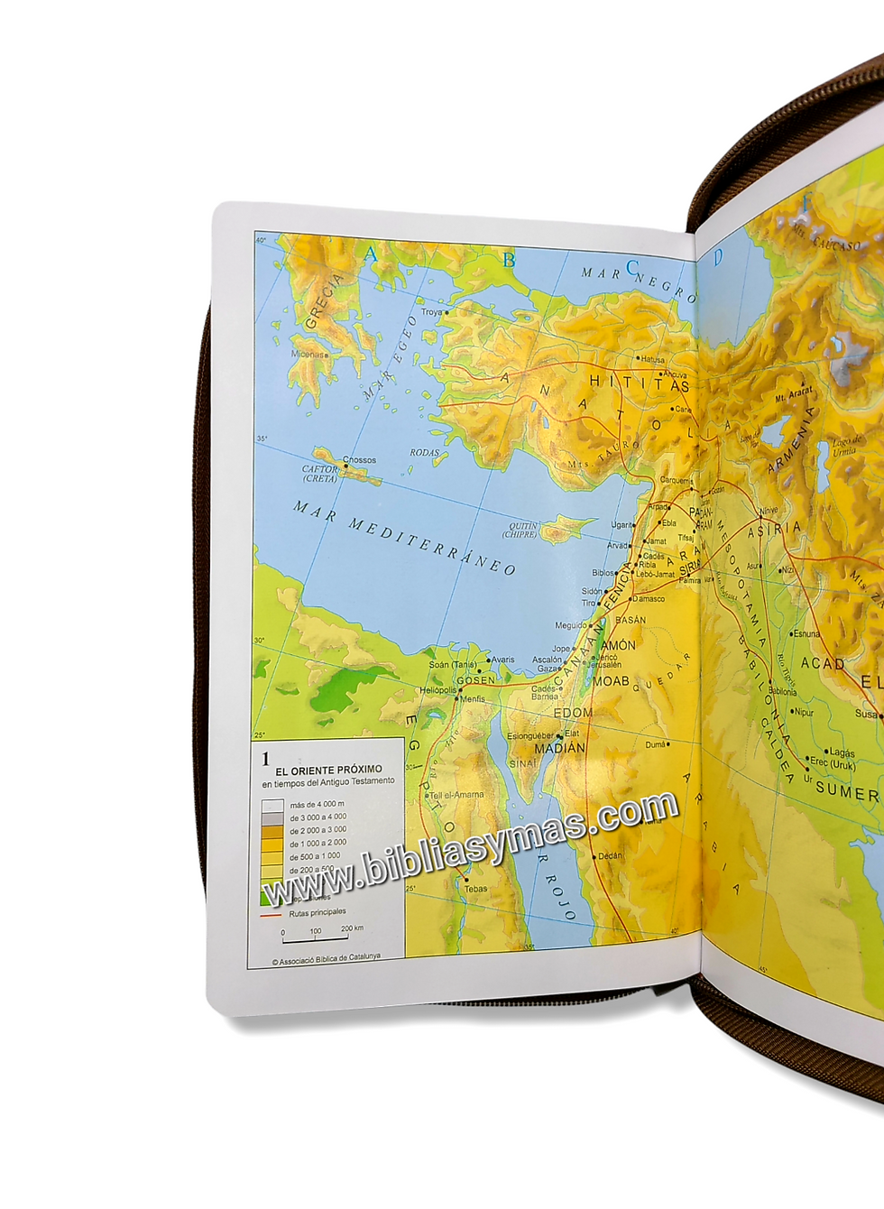 Thumbnail: Biblia 1960 Tam. Manual Letra Gigante Negro Cierre e Indices Nunca se Apartara