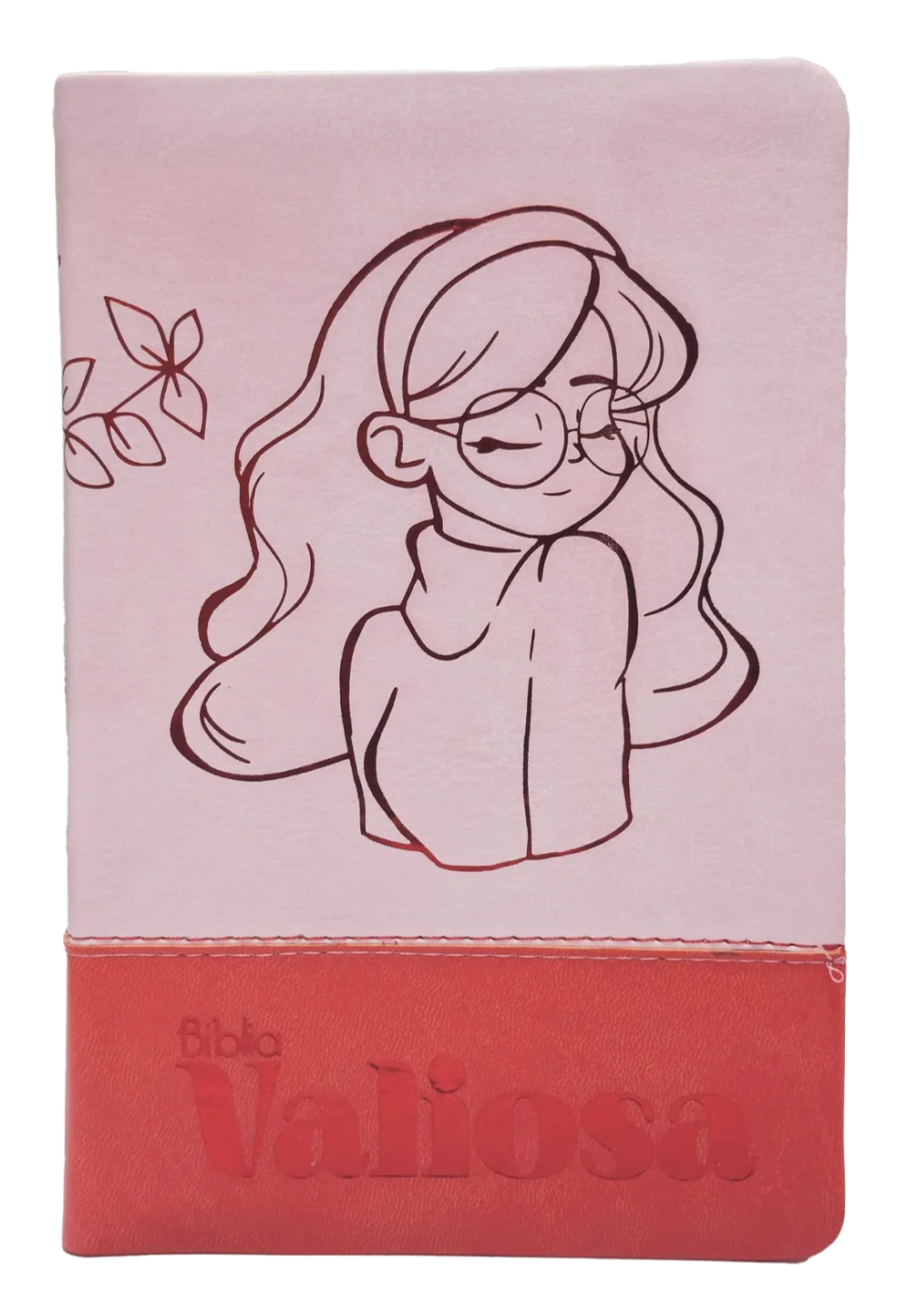 B. TLA L. Grande Valiosa Tam. Personal Imit. Bicolor Rosado Rojo