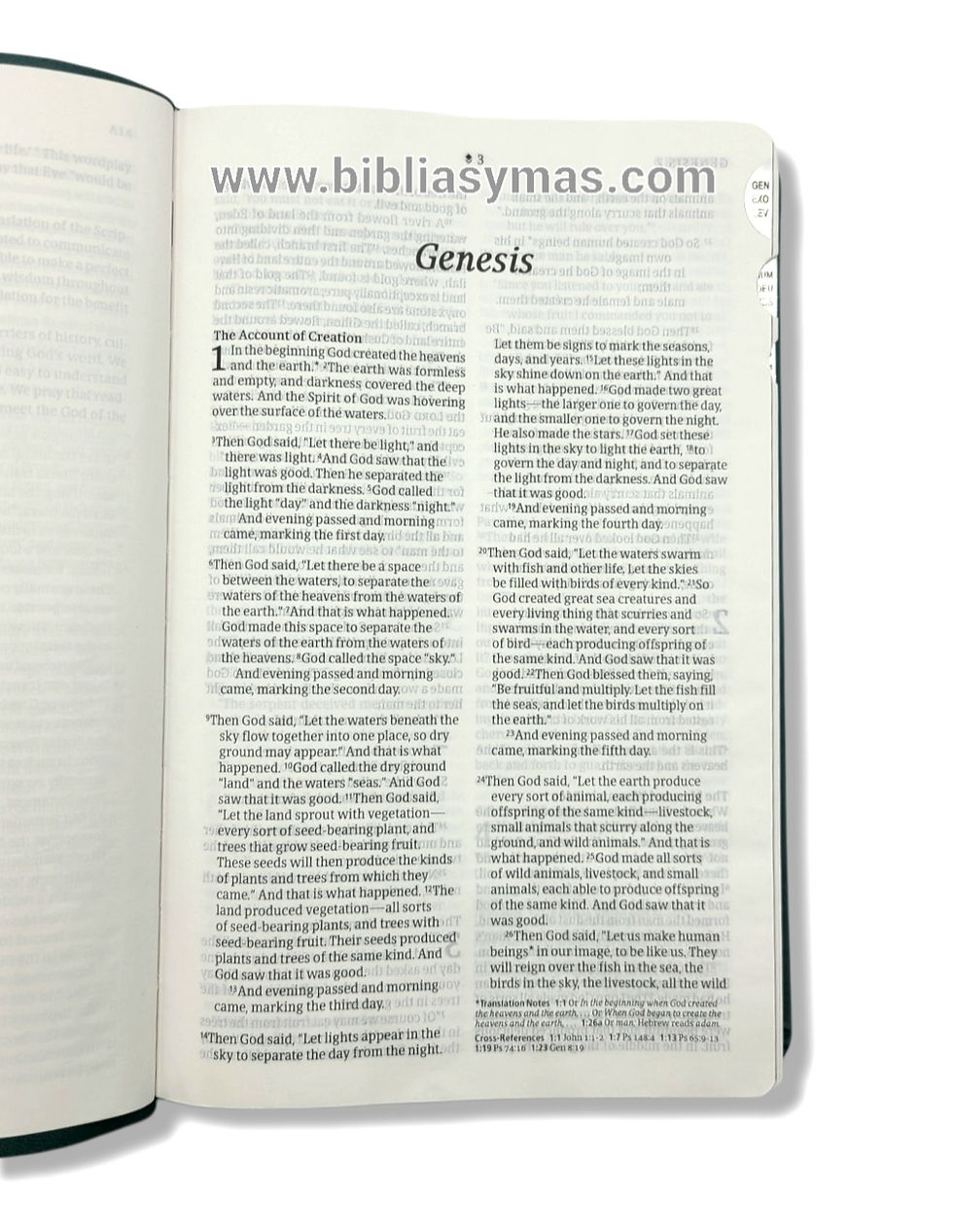 Miniatura: NLT Thinline Reference Bible Filament Enabled Edition Soft Leather Teal Indexed