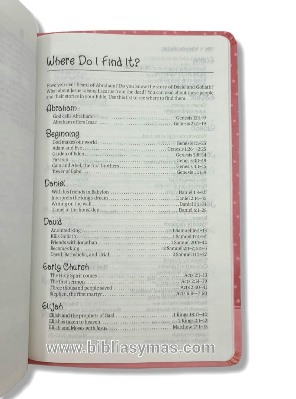 Miniatura: ICB Precious Moments Bible Soft Leather Look Pink