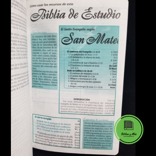 Miniatura: Biblia Reina Valera 1960 de Estudio Esquematizada