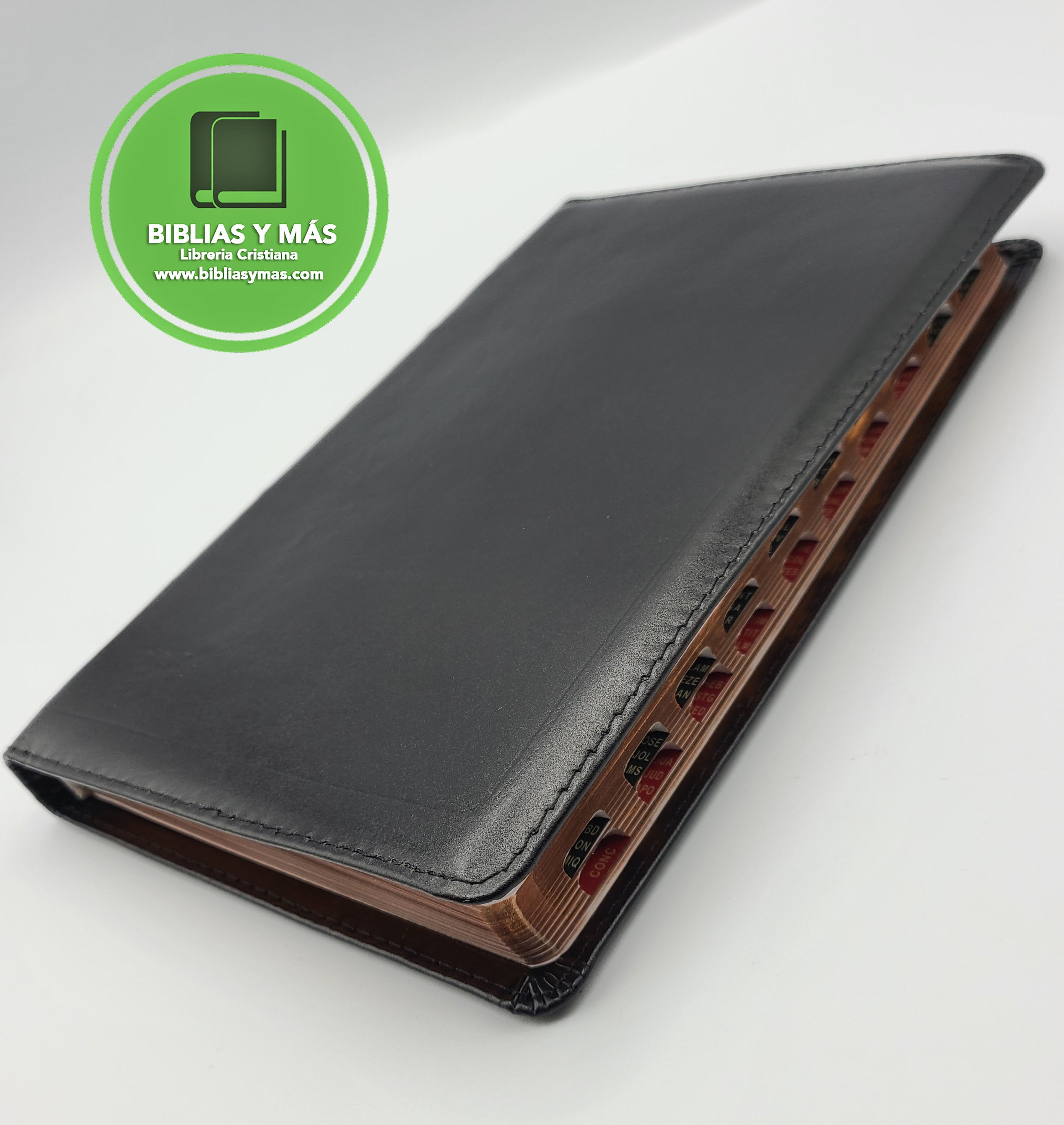 B. Mediana ultrafina RVR1960 Piel genuina Index negro