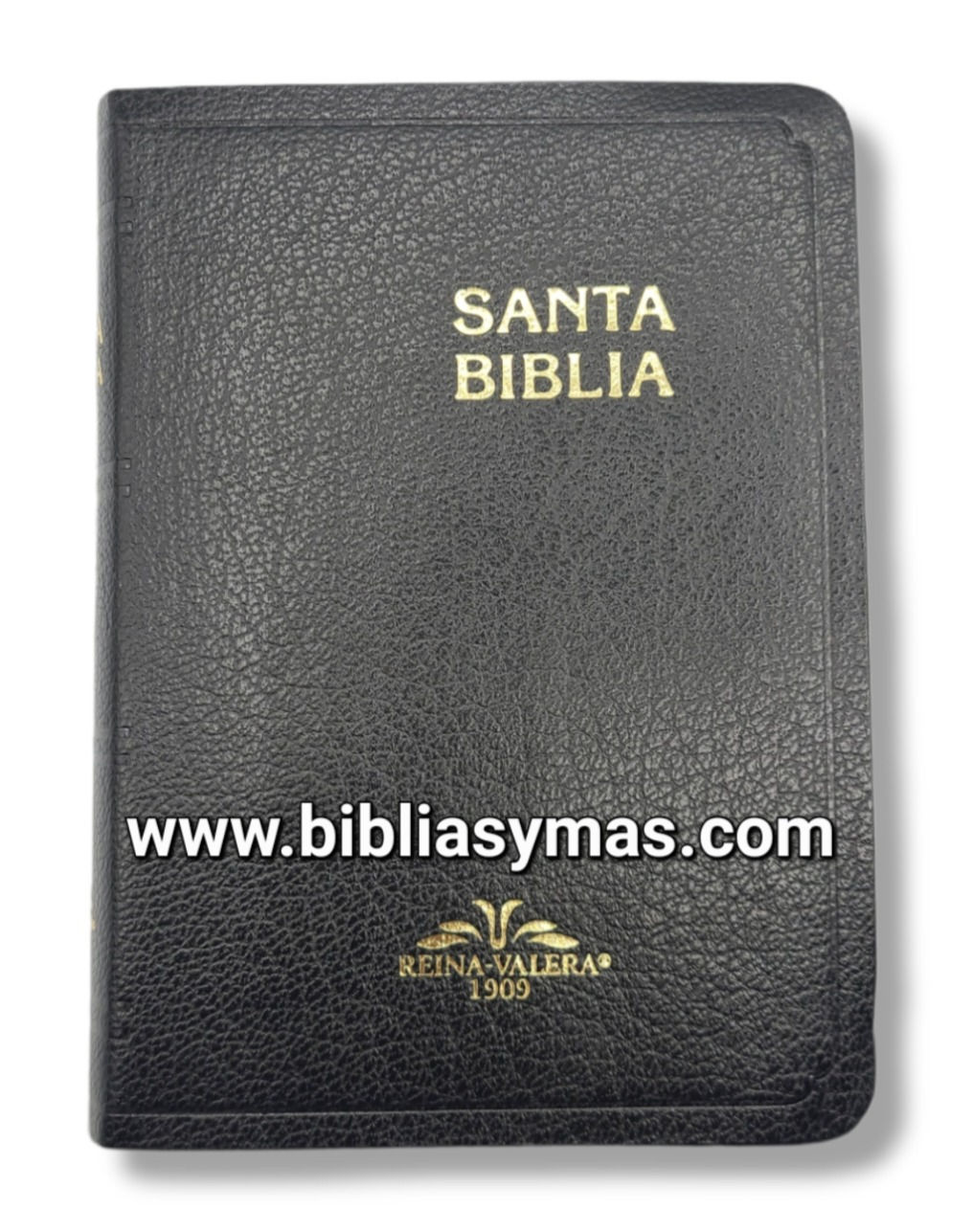 Biblia 1909 Antigua Version - Tamaño Compacto Imitacion Negro