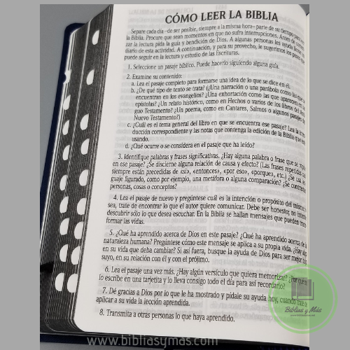 Thumbnail: BIiblia Reina Valera 1960 Letra Grande Juvenil Imit. Azul
