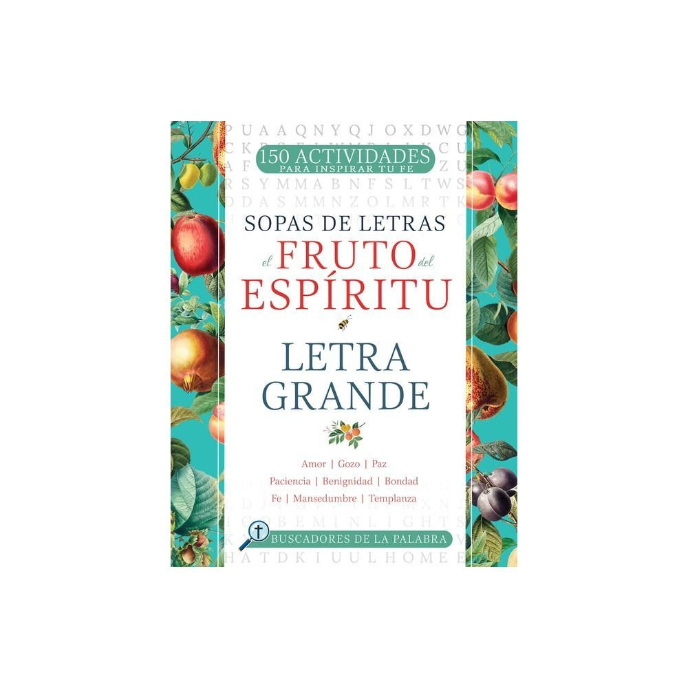 Sopas de letras el fruto del Espíritu L. grande 150 actividades