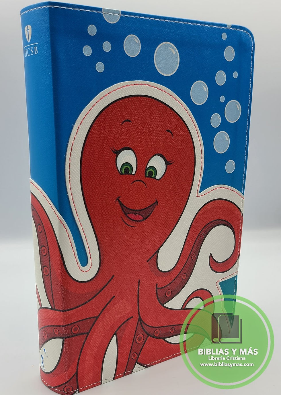 Thumbnail: HCSB Study Bible for Kids, Octopus LeatherTouch